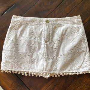 Lilly Pulitzer White Skort Size 6